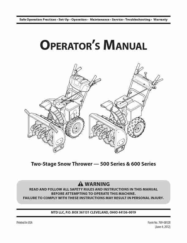 MTD Snow Blower 500 Series 600 Series-page_pdf